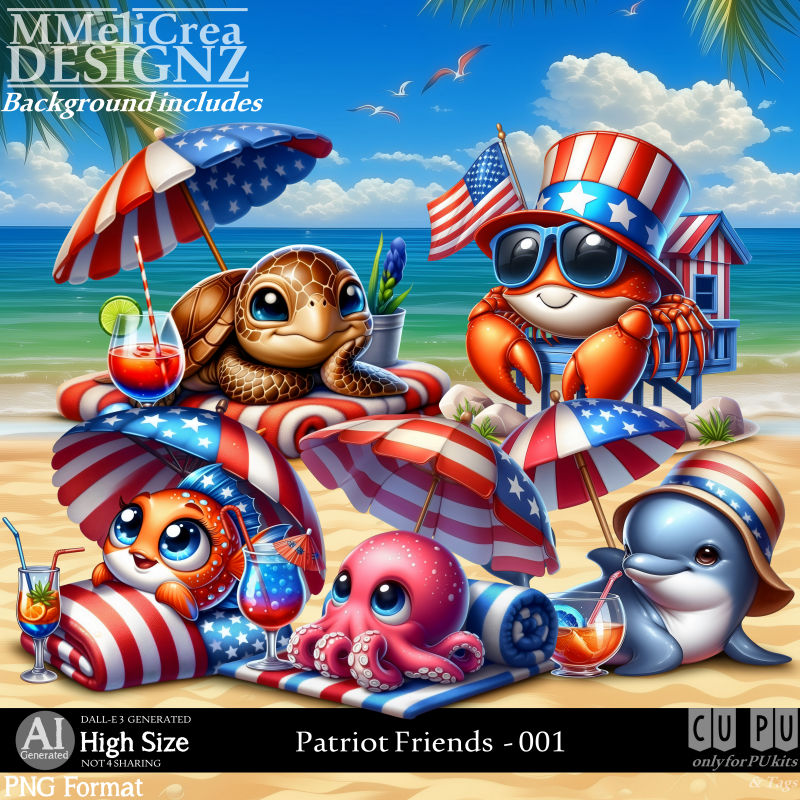 AI - Patriot Friends - CU001 (CU4PU/PNG/PACK) AI - Patriot Friends - CU001 (CU4PU/PNG/PACK)